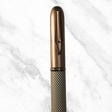 Matt Coffee Designer Ball Pen – White Design | Magnetic Cap | Openable Mechanism