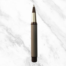 Matt Coffee Designer Ball Pen – White Design | Magnetic Cap | Openable Mechanism