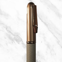 Matt Coffee Designer Ball Pen – White Design | Magnetic Cap | Blue Ink