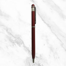 Matt Maroon Ball Pen – Blue Ink | Silver Clip | Twist Mechanism | BallPenBazaar