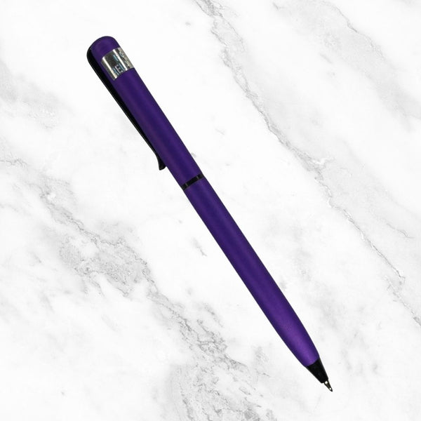 Matt Purple Ball Pen – Twist Mechanism | Blue Ink | BallPenBazaar