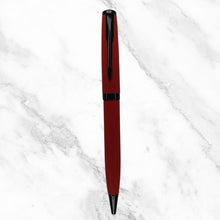 Matt Red Ball Pen – Blue Ink | Twist Mechanism | BallPenBazaar