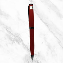 Matt Red Ball Pen – Blue Ink | Twist Mechanism | BallPenBazaar