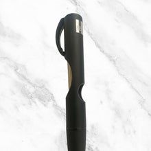 Matte Black Ball Pen with Glossy Black Clip | Slider Click | Smooth Blue Ink