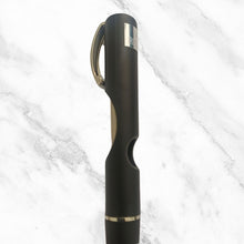 Matte Black Ball Pen – Glossy Gold Clip | Smooth Blue Ink 