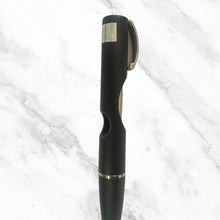Matte Black Ball Pen – Glossy Silver Clip | Smooth Blue Ink 