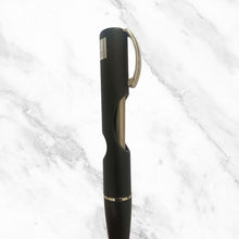 Matte Black Ball Pen – Glossy Silver Clip | Smooth Blue Ink 
