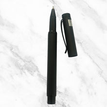 Matt Black Ball Pen – Glossy Clip | Smooth Blue Ink