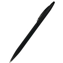 Matte Black Ball Pen – Twist Mechanism | Smooth Blue Ink 