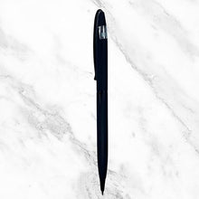 Matte Black Ball Pen with Black Clip – Twist Mechanism | Smooth Writing with Glycer 0.6mm Blue Ink