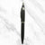 Matte Black Ball Pen with Silver Clip – Click Mechanism | Blue Ink