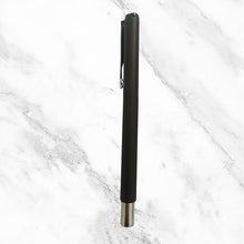 Matte Black Ball Pen – Silver Clip | Openable Cap | Blue Ink