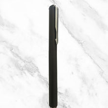 Matte Black Ball Pen – Silver Clip | Openable Cap | Blue Ink | BallPenBazaar