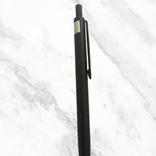 Matte Black Click Ball Pen – Blue Ink | Sleek Office Pen