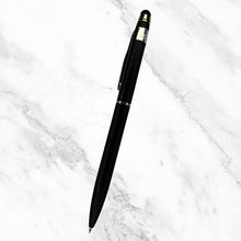 Matte Black  Color Body Mobile Touch Ball Pen – Twist Mechanism | Smooth Writing with Glycer 0.6mm Blue Ink