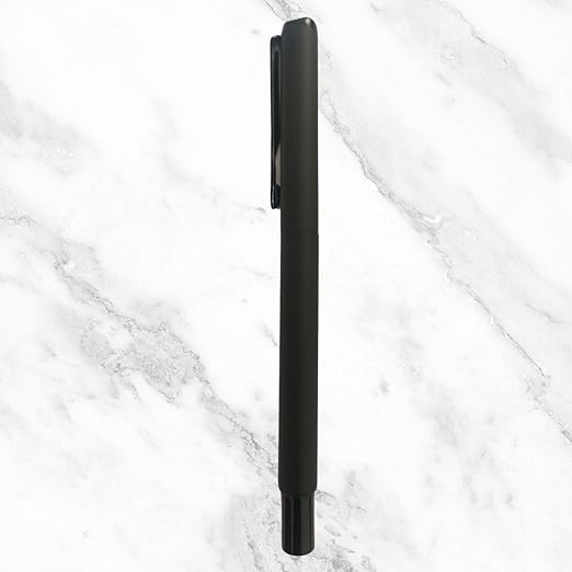 Matte Black Ball Pen – Blue Ink | Openable Cap