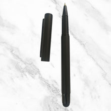 Matte Black Ball Pen with Mobile Touch | Premium Openable Mechanism | Blue Ink