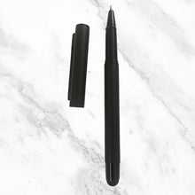 Matte Black Ball Pen with Mobile Touch | Premium Openable Mechanism | Blue Ink