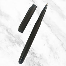 Matte Black Ball Pen with Mobile Touch | Premium Openable Mechanism | Blue Ink