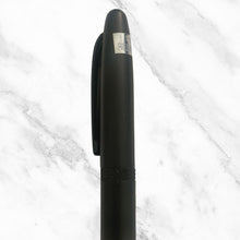 Matte Black Magnetic Cap Ball Pen – Openable Mechanism | Blue Ink | Black Clip