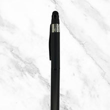 Matte Black Mobile Touch Ball Pen – Black Clip | Cross-Type Refill | Blue Ink