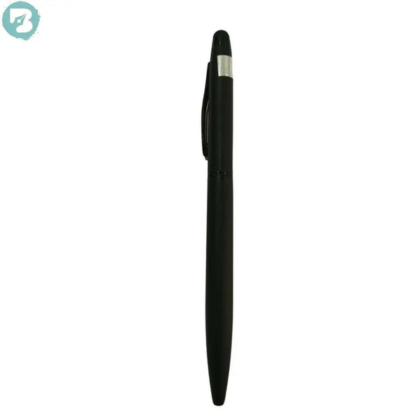 Matte Black Color Body Mobile Touch Ball Pen – Stylish, Practical & Smooth (Black Ink).