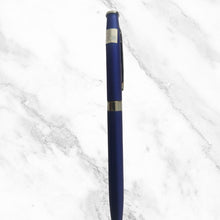 Matte Blue Twist Ball Pen – Silver Clip | Premium Blue Ink | Sleek Matte Finish