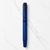 Ballpen Bazaar Matt Blue Ball Pen with Blue Cap & Glossy Blue Clip | Openable Cap Mechanism | Black Ink | 1 Pc