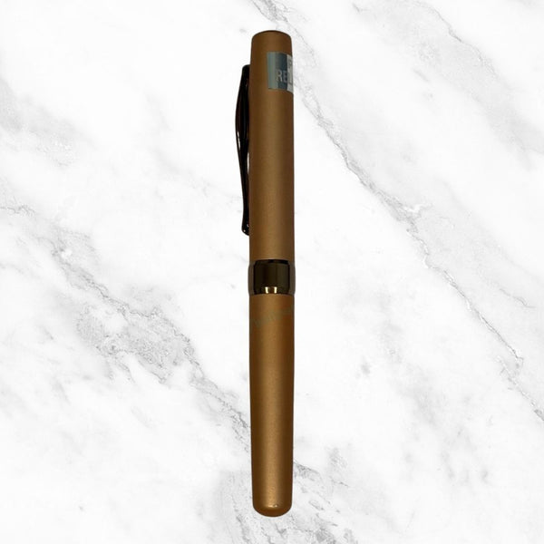 Matte Coffee Ball Pen – Blue Ink | BallPenBazaar