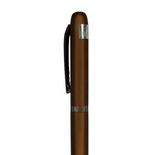 Matte Coffee Magnetic Cap Ball Pen – Blue Ink | BallPenBazaar