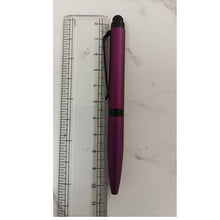 Matte Dark Pink Mobile Touch Mini Ball Pen – Black Clip | Twist Mechanism | Blue Ink | Smooth Writing with Mini VT Refill