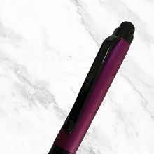 Matte Dark Pink Mobile Touch Mini Ball Pen – Black Clip | Twist Mechanism | Blue Ink | Smooth Writing with Mini VT Refill