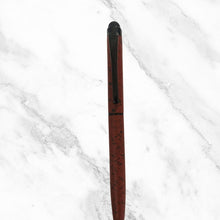 Matte Maroon Mobile Touch Pen – Blue Ink | Twist Mechanism Ball Pen | BallPenBazaar