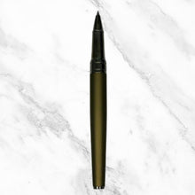 Matte Green Ball Pen with Silver Cap – Blue Ink | BallPenBazaar