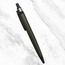 Matte Gunmetal Ball Pen – Smooth Blue Ink | Sleek Click Design