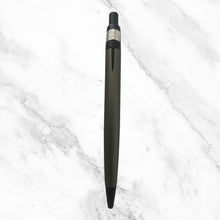 Matte Gunmetal Ball Pen – Smooth Blue Ink | Sleek Click Design