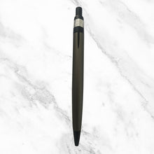 Matte Gunmetal Ball Pen – Smooth Blue Ink | Sleek Click Design