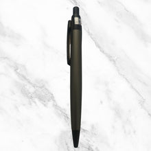Matte Gunmetal Ball Pen – Smooth Blue Ink | Sleek Click Design