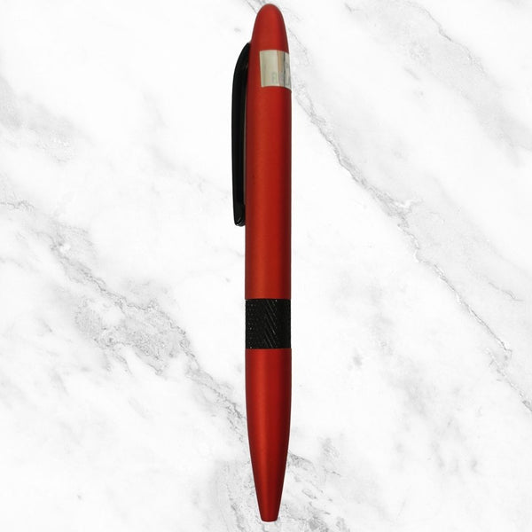 Matte Red Ball Pen – Twist Mechanism | Smooth Blue Ink