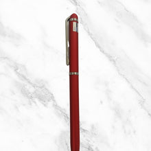 Matte Red Ball Pen – Silver Clip | Twist Mechanism | Blue Ink | BallPenBazaar