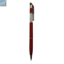 Matte Red Diamond Pen – Smooth Blue Ink | BallPenBazaar