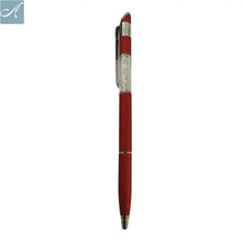 Matte Red Diamond Pen – Smooth Blue Ink | BallPenBazaar