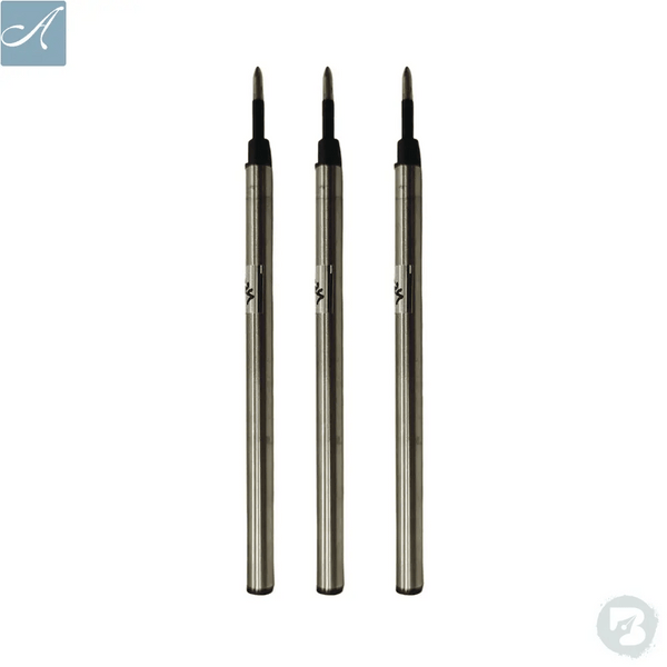 Metal Roller Refill Blue ink (Set of 3).