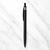 Metallic Black Ball Pen with Silver Clip – Click Mechanism