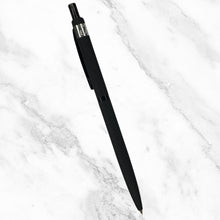 Metallic Black Ball Pen with Silver Clip – Click Mechanism | Smooth Writing with Jotter Refill Blue Ink