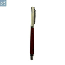 Designer Brown Ball Pen with Silver Cap – Black Ink | BallPenBazaar