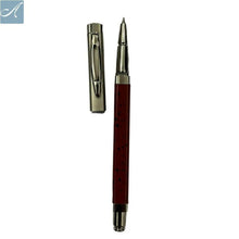 Designer Brown Ball Pen with Silver Cap – Black Ink | BallPenBazaar