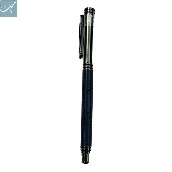 Designer Gray Ball Pen with Silver Cap – Black Ink | BallPenBazaar