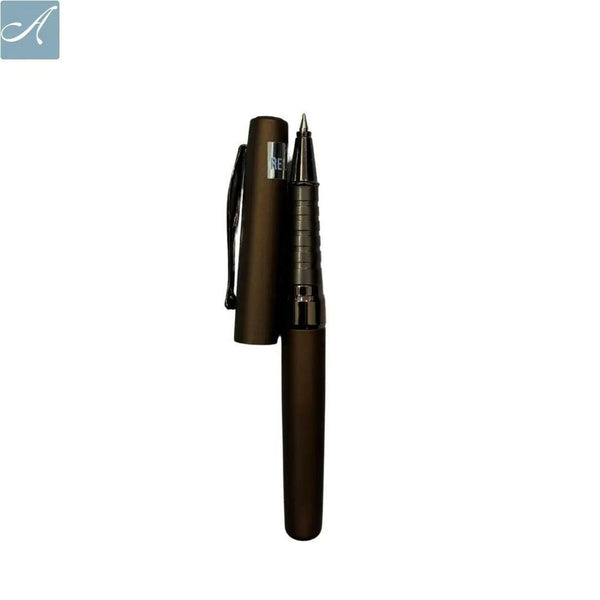 Metallic Brown Ball Pen – Openable | Black Ink | BallPenBazaar