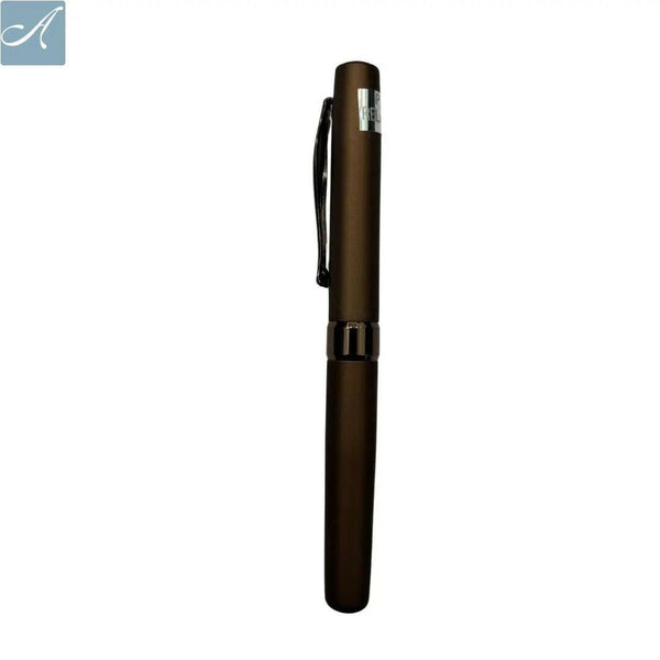 Metallic Brown Ball Pen – Openable | Black Ink | BallPenBazaar